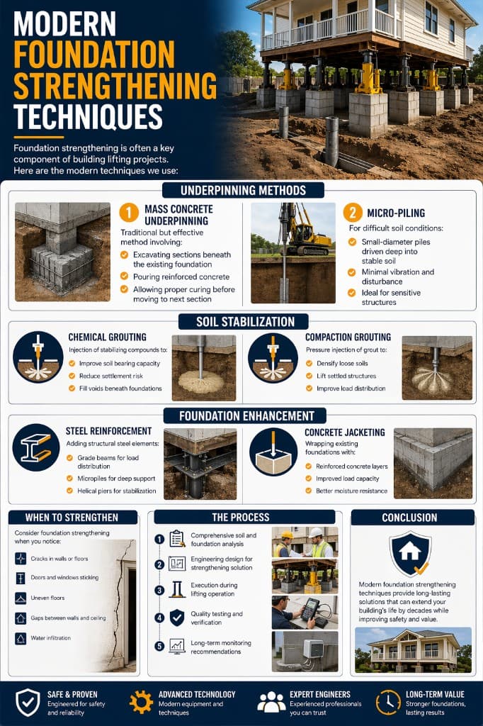 Modern Foundation Strengthening Techniques